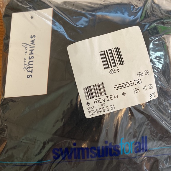 Nwt Roaman's Bead Macrame High Neck SwimDress Swimsuits For All - Picture 3 of 3